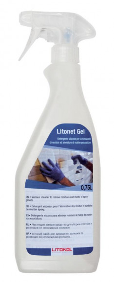 Litokol Litonet Gel Очиститель для плитки, 0,75 л.