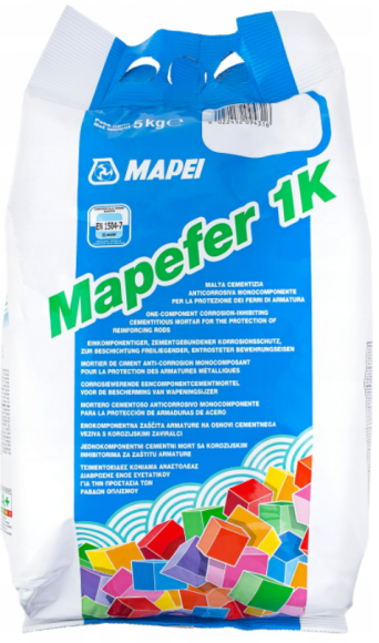 Mapei Mapefer 1K Защитный состав для стальной арматуры 5 кг.