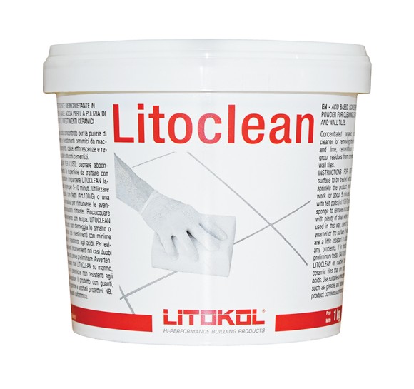 Litokol Litoclean Средство для очистки плитки и керамогранита, 1 кг.