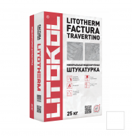Litokol Litotherm Factura Travertino Фасадная штукатурка декоративная Шуба, 25 кг. Litokol Litotherm Factura Travertino Фасадная штукатурка декоративная Шуба, 25 кг.