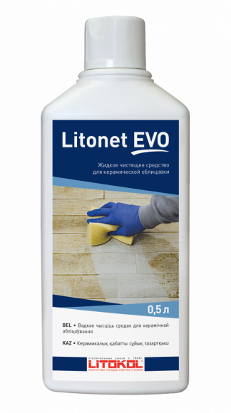 Litokol Litonet Evo Моющее средство для плитки, 0,5 л.