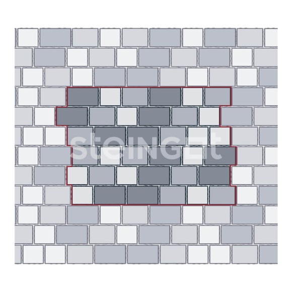 STEINGOT Новый город Bianco Nero тротуарная плитка 60 мм. STEINGOT Новый город Bianco Nero тротуарная плитка 60 мм.