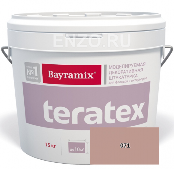Bayramix Teratex Штукатурка декоративная фактурная Крупная шуба, 15 кг. Bayramix Teratex Штукатурка декоративная фактурная Крупная шуба, 15 кг.
