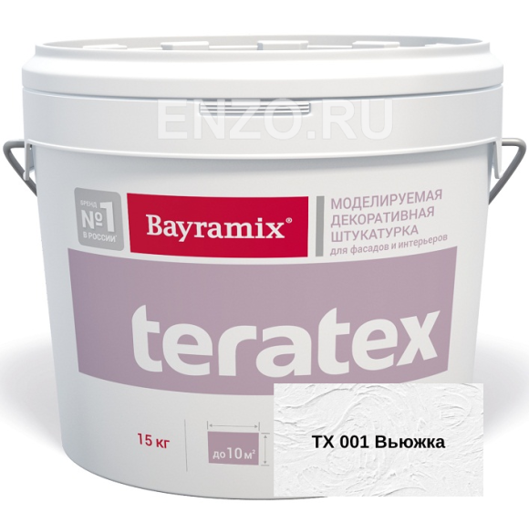 Bayramix Teratex Штукатурка декоративная фактурная Крупная шуба, 15 кг. Bayramix Teratex Штукатурка декоративная фактурная Крупная шуба, 15 кг.