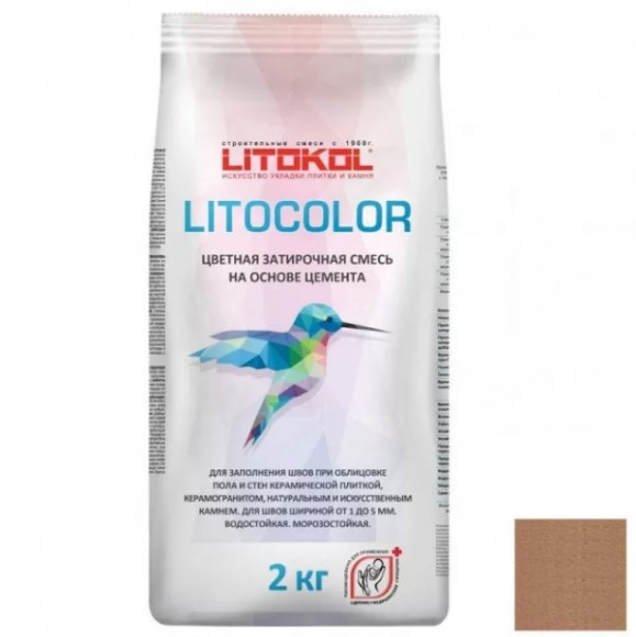 Litokol Litocolor Цементная затирка для плитки 1-5 мм, 2 кг. Litokol Litocolor Цементная затирка для плитки 1-5 мм, 2 кг.