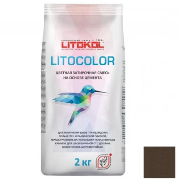 Litokol Litocolor Цементная затирка для плитки 1-5 мм, 2 кг. Litokol Litocolor Цементная затирка для плитки 1-5 мм, 2 кг.