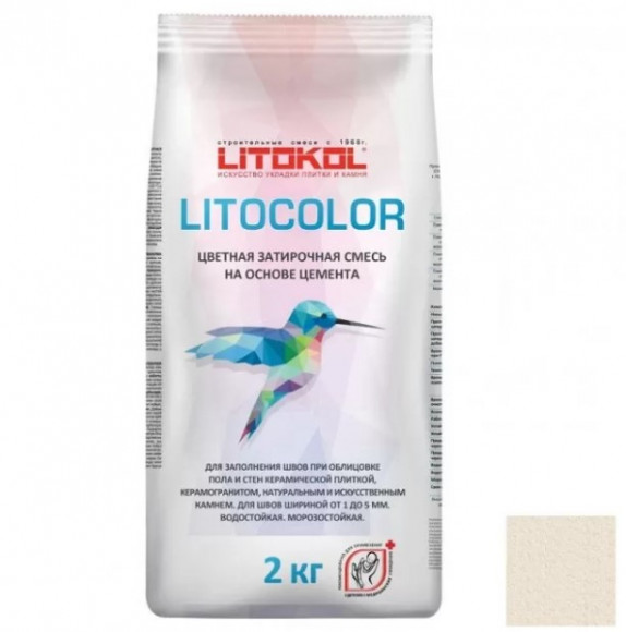 Litokol Litocolor Цементная затирка для плитки 1-5 мм, 2 кг. Litokol Litocolor Цементная затирка для плитки 1-5 мм, 2 кг.