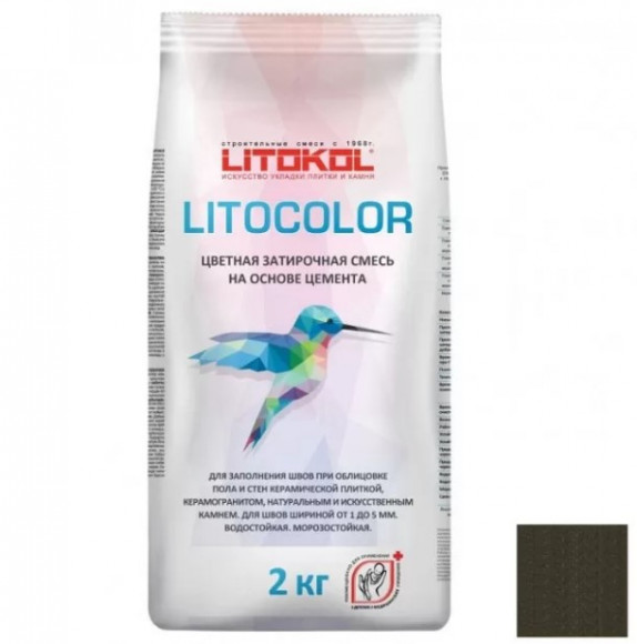 Litokol Litocolor Цементная затирка для плитки 1-5 мм, 2 кг. Litokol Litocolor Цементная затирка для плитки 1-5 мм, 2 кг.