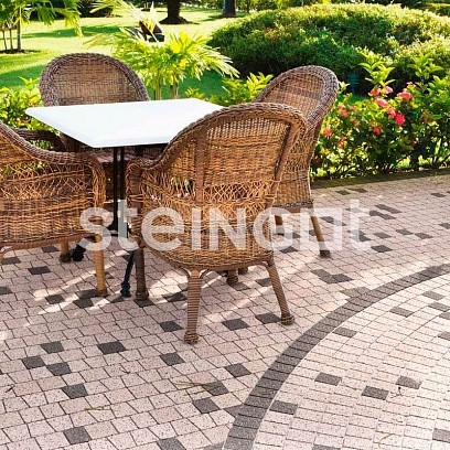 STEINGOT Классика Арко Bruno тротуарная плитка 60 мм. STEINGOT Классика Арко Bruno тротуарная плитка 60 мм.