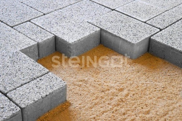 STEINGOT Бавария Bianco Nero тротуарная плитка 60 мм. STEINGOT Бавария Bianco Nero тротуарная плитка 60 мм.