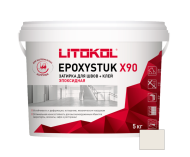 Litokol Epoxystuk X90 Эпоксидная затирка и клей для плитки, 5 кг. Litokol Epoxystuk X90 Эпоксидная затирка и клей для плитки, 5 кг.