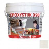Litokol Epoxystuk X90 Эпоксидная затирка и клей для плитки, 10 кг. Litokol Epoxystuk X90 Эпоксидная затирка и клей для плитки, 10 кг.