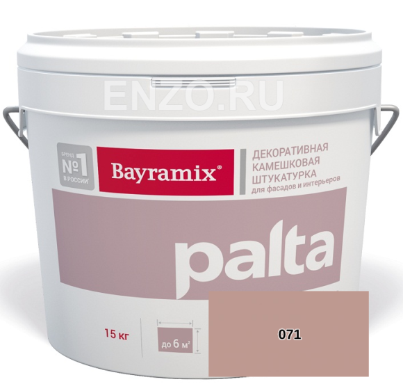 Bayramix Palta Штукатурка декоративная Камешковая, зерно 1,2-1,5 мм, 15 кг. Bayramix Palta Штукатурка декоративная Камешковая, зерно 1,2-1,5 мм, 15 кг.