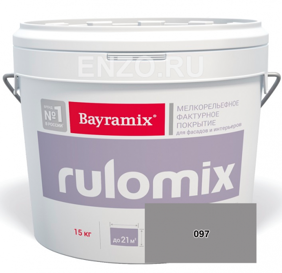 Bayramix Rulomix Штукатурка декоративная фактурная Мелкая шуба, 15 кг. Bayramix Rulomix Штукатурка декоративная фактурная Мелкая шуба, 15 кг.