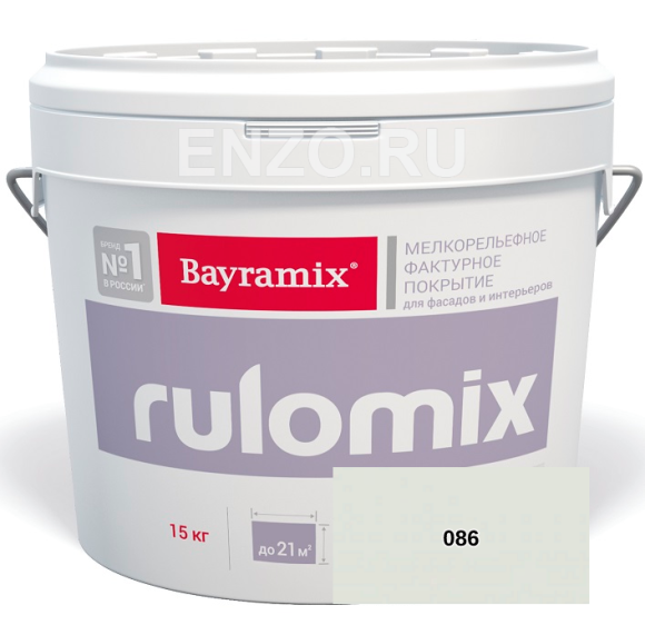 Bayramix Rulomix Штукатурка декоративная фактурная Мелкая шуба, 15 кг. Bayramix Rulomix Штукатурка декоративная фактурная Мелкая шуба, 15 кг.