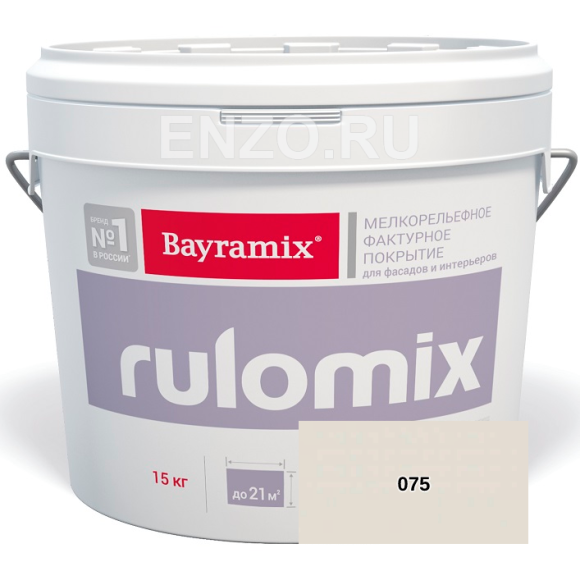 Bayramix Rulomix Штукатурка декоративная фактурная Мелкая шуба, 15 кг. Bayramix Rulomix Штукатурка декоративная фактурная Мелкая шуба, 15 кг.