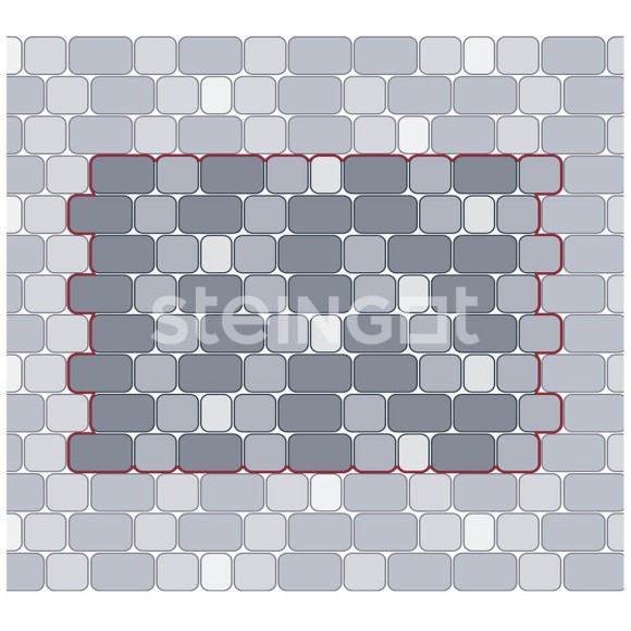 тротуарная плитка STEINGOT Классика Коричневая тротуарная плитка STEINGOT Классика Коричневая