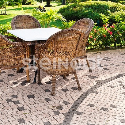 STEINGOT Классика Арко Caramello тротуарная плитка 60 мм. STEINGOT Классика Арко Caramello тротуарная плитка 60 мм.