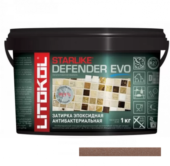 Litokol Starlike Defender Evo Эпоксидная затирка 1-15 мм, 1 кг. Litokol Starlike Defender Evo Эпоксидная затирка 1-15 мм, 1 кг.