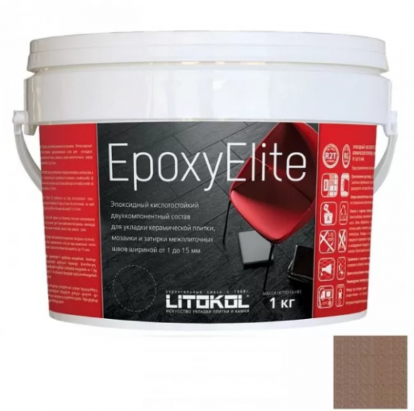 Litokol EpoxyElite Эпоксидная затирка и клей для плитки, 1 кг. Litokol EpoxyElite Эпоксидная затирка и клей для плитки, 1 кг.