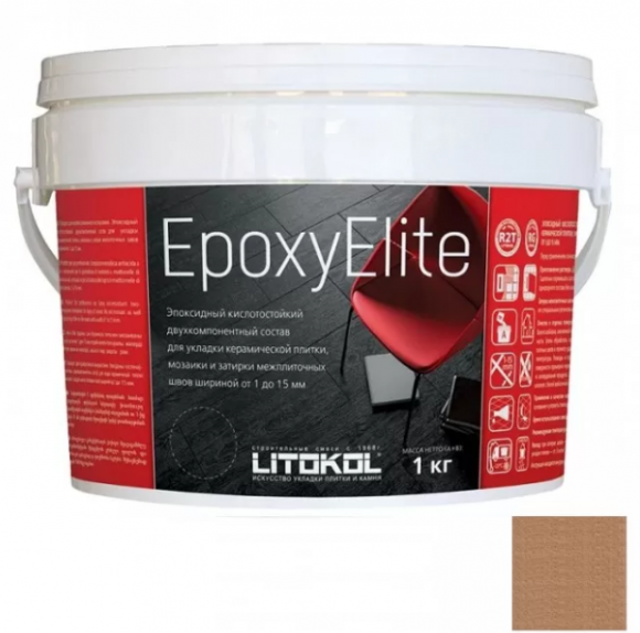 Litokol EpoxyElite Эпоксидная затирка и клей для плитки, 1 кг. Litokol EpoxyElite Эпоксидная затирка и клей для плитки, 1 кг.