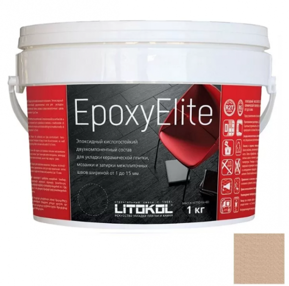 Litokol EpoxyElite Эпоксидная затирка и клей для плитки, 1 кг. Litokol EpoxyElite Эпоксидная затирка и клей для плитки, 1 кг.