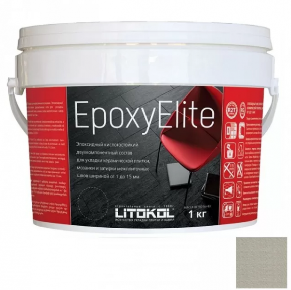Litokol EpoxyElite Эпоксидная затирка и клей для плитки, 1 кг. Litokol EpoxyElite Эпоксидная затирка и клей для плитки, 1 кг.
