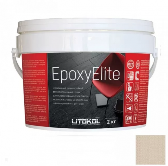 Litokol EpoxyElite Эпоксидная затирка и клей для плитки, 2 кг. Litokol EpoxyElite Эпоксидная затирка и клей для плитки, 2 кг.