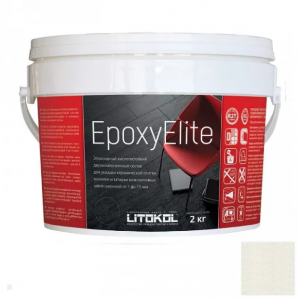 Litokol EpoxyElite Эпоксидная затирка и клей для плитки, 2 кг. Litokol EpoxyElite Эпоксидная затирка и клей для плитки, 2 кг.