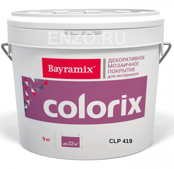 Bayramix Colorix Штукатурка декоративная Мозаичная, 9 кг.