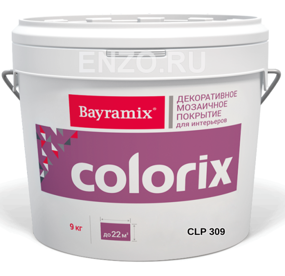 Bayramix Colorix Штукатурка декоративная Мозаичная, 9 кг.