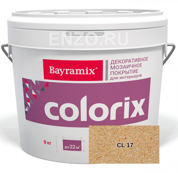Bayramix Colorix Штукатурка декоративная Мозаичная, 9 кг.