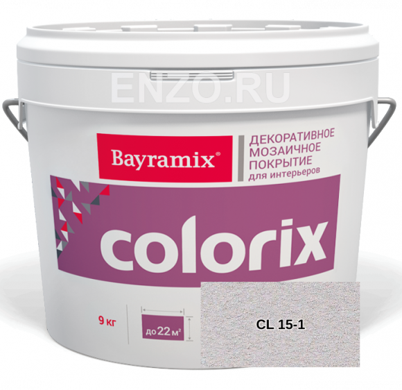 Bayramix Colorix Штукатурка декоративная Мозаичная, 9 кг.