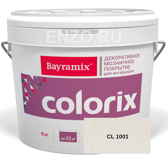 Bayramix Colorix Штукатурка декоративная Мозаичная, 9 кг.