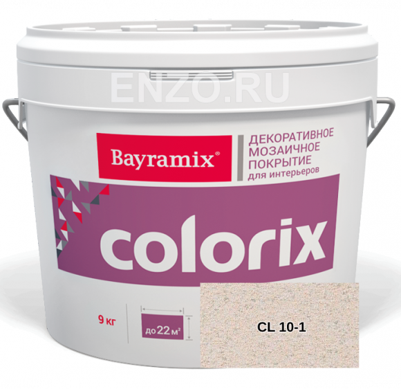 Bayramix Colorix Штукатурка декоративная Мозаичная, 9 кг.