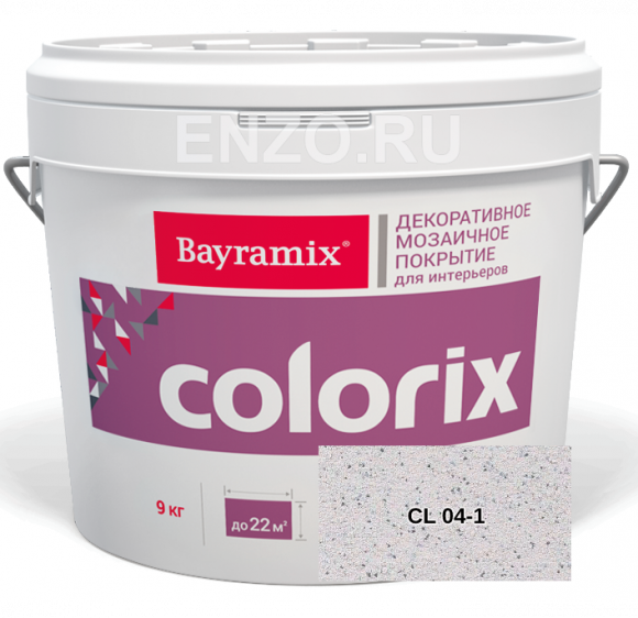 Bayramix Colorix Штукатурка декоративная Мозаичная, 9 кг.