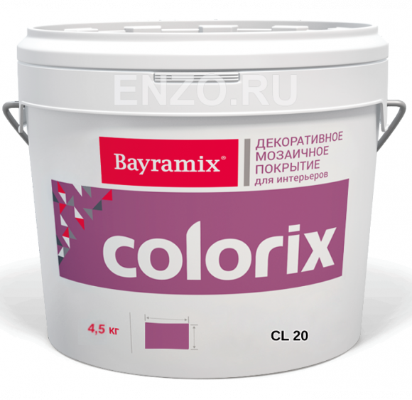 Bayramix Colorix Штукатурка декоративная Мозаичная, вес 4,5 кг.