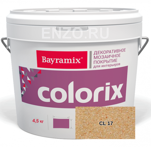 Bayramix Colorix Штукатурка декоративная Мозаичная, вес 4,5 кг.