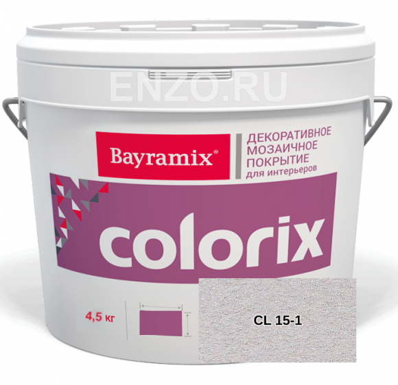 Bayramix Colorix Штукатурка декоративная Мозаичная, вес 4,5 кг.