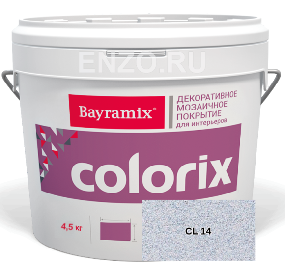 Bayramix Colorix Штукатурка декоративная Мозаичная, вес 4,5 кг.