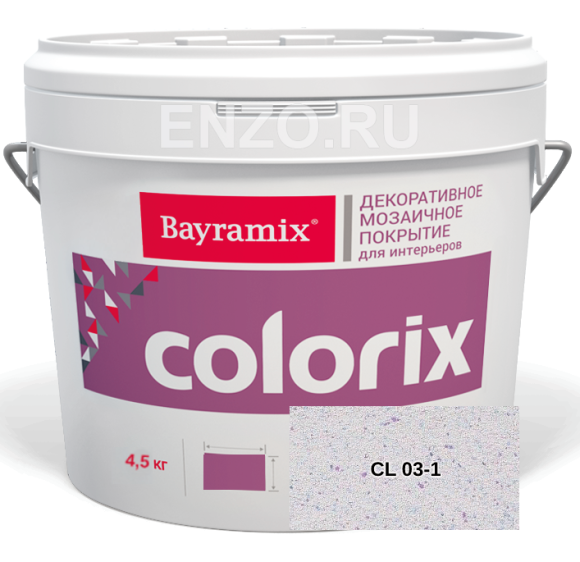 Bayramix Colorix Штукатурка декоративная Мозаичная, вес 4,5 кг.