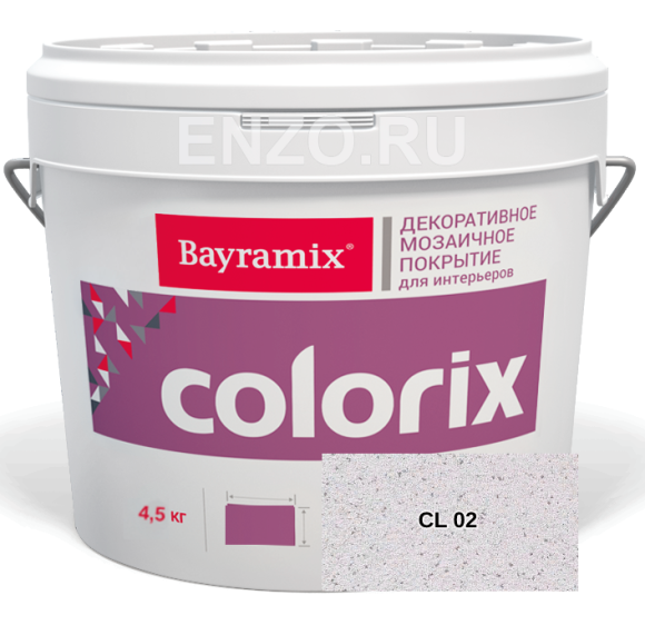 Bayramix Colorix Штукатурка декоративная Мозаичная, вес 4,5 кг.