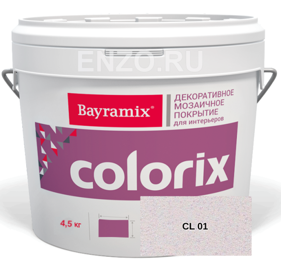Bayramix Colorix Штукатурка декоративная Мозаичная, вес 4,5 кг.