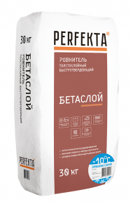 Perfekta Бетаслой Зимний Ровнитель толстослойный быстротвердеющий, 30 кг. Perfekta Бетаслой Зимний Ровнитель толстослойный быстротвердеющий, 30 кг.