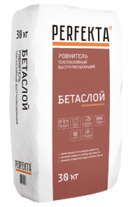 Perfekta Бетаслой МН Ровнитель толстослойный быстротвердеющий, 30 кг. Perfekta Бетаслой МН Ровнитель толстослойный быстротвердеющий, 30 кг.