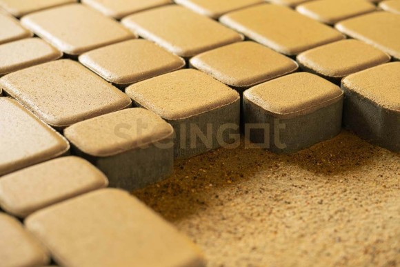 STEINGOT Классика Желтая тротуарная плитка 60 мм. STEINGOT Классика Желтая тротуарная плитка 60 мм.