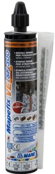 Mapei Mapefix VE SF Клей для монтажа анкеров 300 мл. Mapei Mapefix VE SF Клей для монтажа анкеров 300 мл.