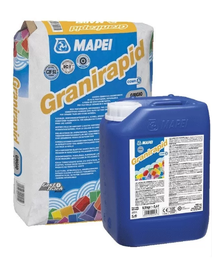 Mapei Granirapid Латексная добавка в клей для плитки, Компонент В, 5.5 л. Mapei Granirapid Латексная добавка в клей для плитки, Компонент В, 5.5 л.