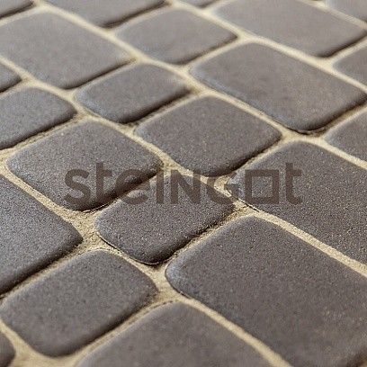 STEINGOT Классика Темно-коричневая тротуарная плитка 60 мм. STEINGOT Классика Темно-коричневая тротуарная плитка 60 мм.