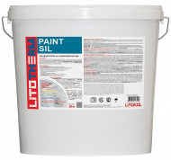 Litokol Litotherm Paint Sil Краска силиконовая фасадная, Белый 20 кг. Litokol Litotherm Paint Sil Краска силиконовая фасадная, Белый 20 кг.